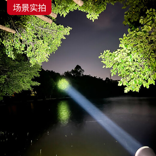 雅尼（YANI） 736F头灯强光充电超亮头戴式手电筒锂电超长续航户外照明led矿灯 736F黄光平面激光T90光源-远射炮