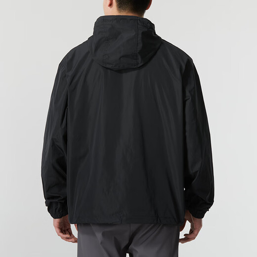 耐克（NIKE）卫衣男装春秋季新款运动服梭织透气半拉链男士套头衫FN3893-043 FN3893-010黑色 XL