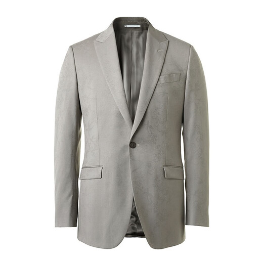 Vicutu Anzug Herrenjacke Spring Business Light Formal Woll Slim Pendler Top VRS22111630 Hellbraunes dunkler Muster 175b