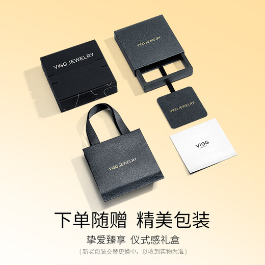 VIGG Yibeizi Silver Necklace Women's Collarbone Chain Valentine's Day Birthday Gift Confession Anniversary Gift for Girlfriend and Wife Jewelry Yibeizi Necklace (White) Ten Warehouse Delivery