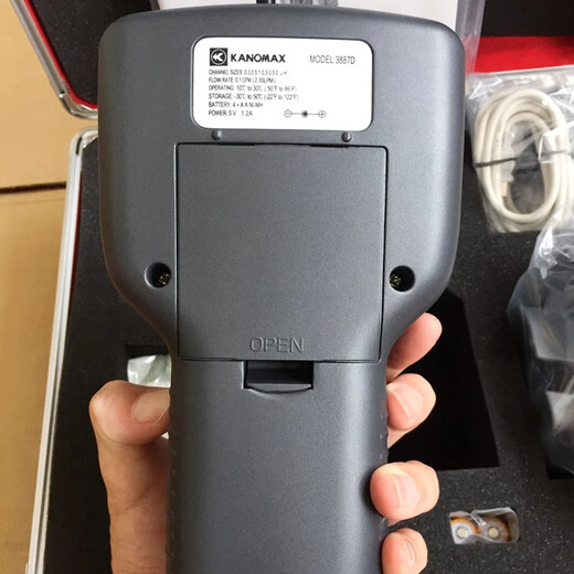 Kanoka Japanische Kanomax-Staubpartikel-Zählerdetektor hohe Genauigkeit 3887d/3887c Jiye Max Japanische Kanomax-3887d nicht mehr in der Produktion