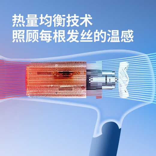 FLYCO 2000W hair dryer, household hot and cold air, high power, hair dryer, strong wind, foldable hair dryer, thermostat, portable, same hair dryer under FLYCO