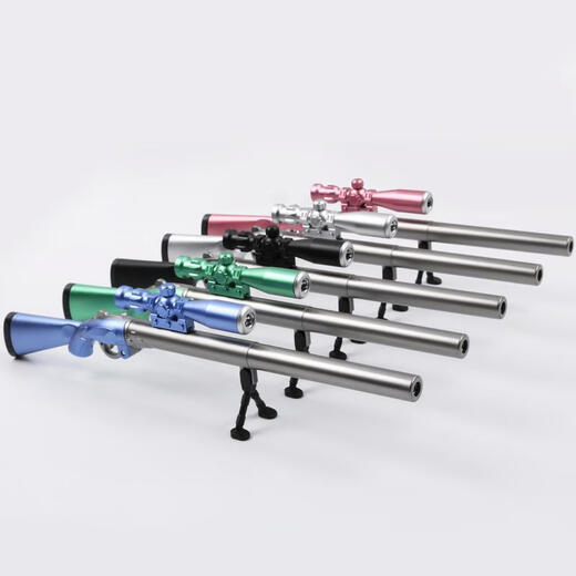 Créative de stylo neutre mange de poulet stylet 98K PUBG BOY GUR avec un stylo d'école élémentaire léger noir trois fusils de chasse S686