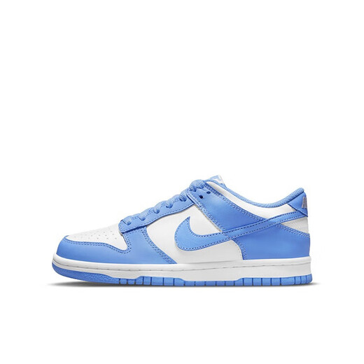 Nike (NIKE) Dunk Low Blue and White, Anti-slip and Wear-resistant Retro Low Top Women's Casual Board Shoes CW1590-103 38.5