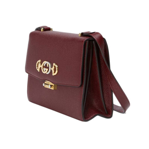 Gucci (Gucci) Gucci Bolsa para mujeres Zumi Grain Color sólido Cossbody Bag 576388 1B90x 6629 Agencia de compra roja