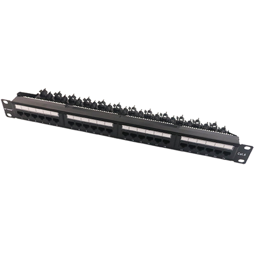 Houde Lansheng unshielded patch panel Category 6 24-port integrated patch panel