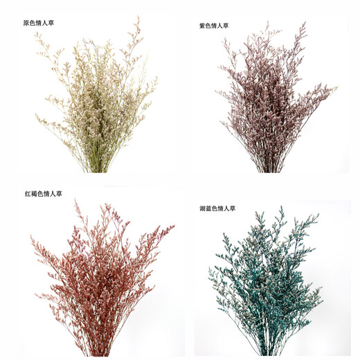 AIMAN (AIMAN) ins air-dried flower bouquet home furnishings small fresh living room flower arrangement internet celebrity decoration baby's breath eternal flower a handful of pink baby's breath dry branches