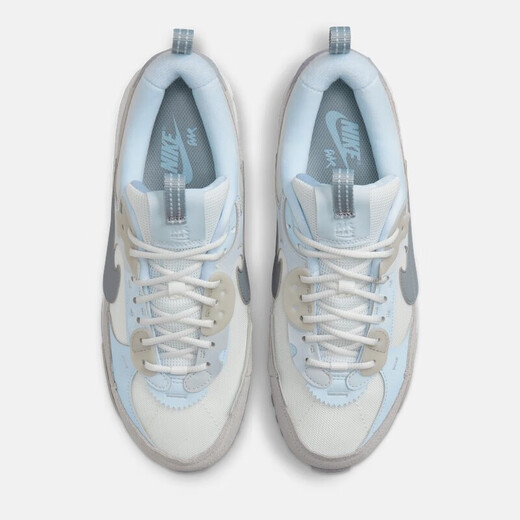 耐克（NIKE）休闲鞋女鞋2025新款夏季AIR MAX 90减震跑步鞋运动鞋DM9922-003 DM9922-103白色雾霾蓝 36.5