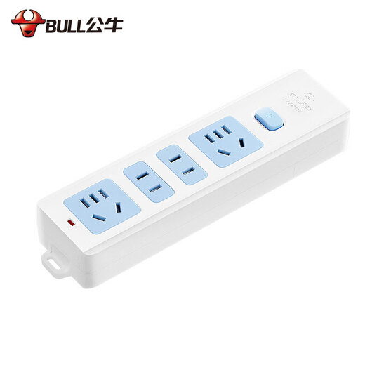 公牛（BULL）插座/插线板/插排/排插/接线板/拖线板  4位总控无线GN-407W（需自行配电源线和插头）