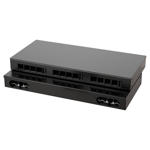 LHG 12口光纤终端盒空盒 光缆熔纤配线架 接线盒尾纤接头盒 LC/SC/FC/ST接口
