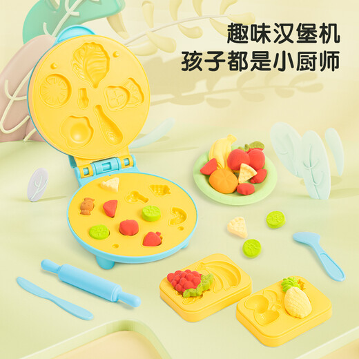 
Deli Children's Colorful Clay Plasticine Ultra Light Clay Handmade DIY Noodle Machine Mold Tool Set 67801