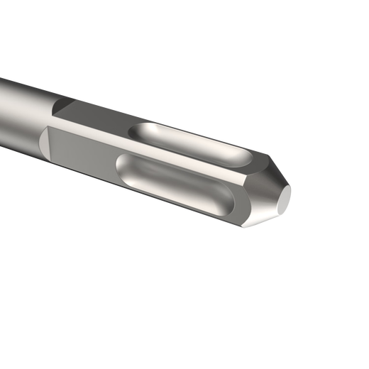 Yipeng six-edged electric hammer drill bit reinforced concrete stone through wall floor drilling six-edged impact drill square handle four pits square handle six-edged 19*250