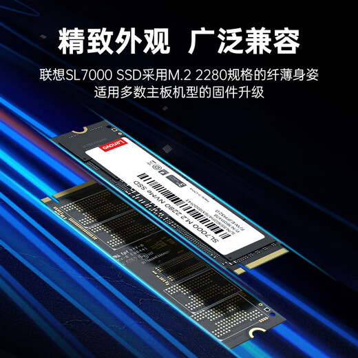 联想（Lenovo) 1TB SSD固态硬盘m.2接口(NVMe协议)pcie4.0 SL7000系列 读速高达5000MB/s