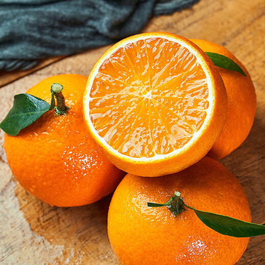 京鲜生 四川爱媛38号果冻橙 净重8.5-9斤 单果210g+ 源头直发包邮