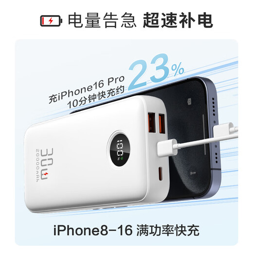 Made in Tokyo, 30W two-way fast charging 20000 millimeter 3C certified OCC aircraft-friendly mobile power supply with large capacity suitable for outdoor use Apple 17 Xiaomi 17 Huawei Honor