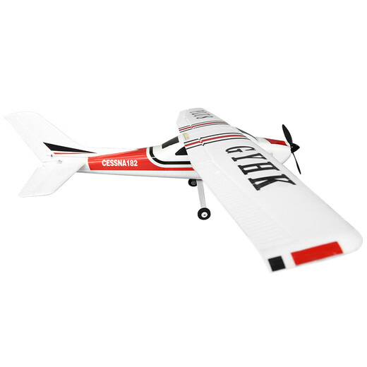 塞斯纳赛斯纳182PLUS航模固定翼教练机练习机空机遥控飞机滑翔机 KIT空机（红色） 塞斯纳182PLUS