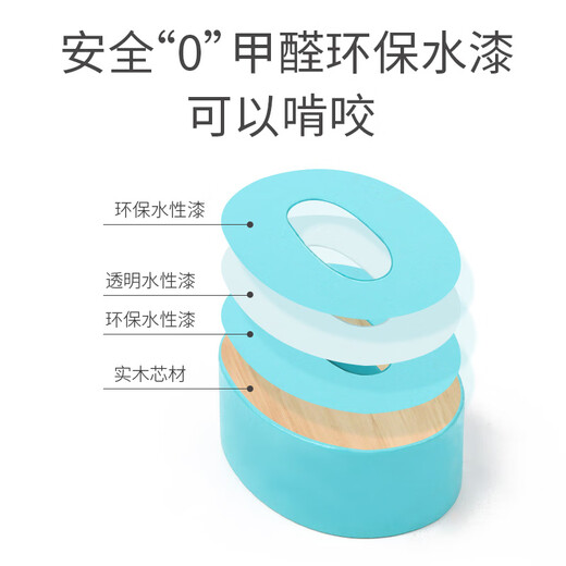 蒙氏教具早教认知颜色宝宝启蒙数字英文字母积木拼图儿童玩具 立体马卡龙小写几何形状配对玩