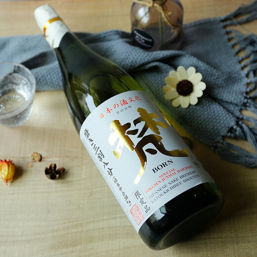 梵清酒 纯米大吟酿GOLD山田锦无滤过50日本清酒日式清酒洋酒送礼 梵特撰 38分纯米大吟酿1800ml