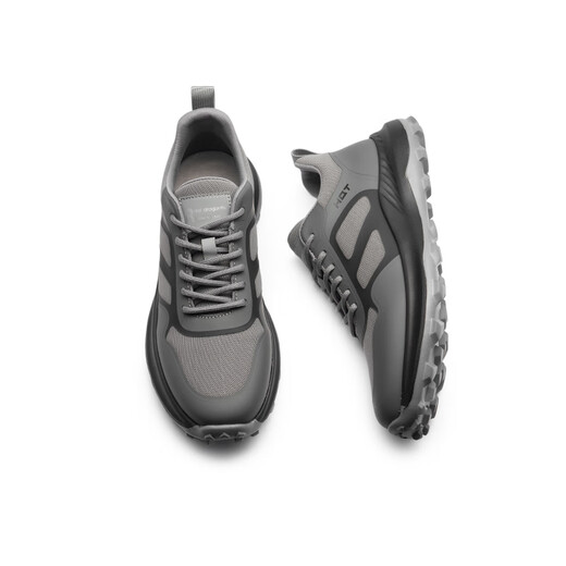 Red Dragonfly Fashion Casual Shoes Men's Spring New Soft Sole Sole Commuter Men's Chaussures Lightweight Sports Sports Men's Chaussures WTA14069 Gray 39
