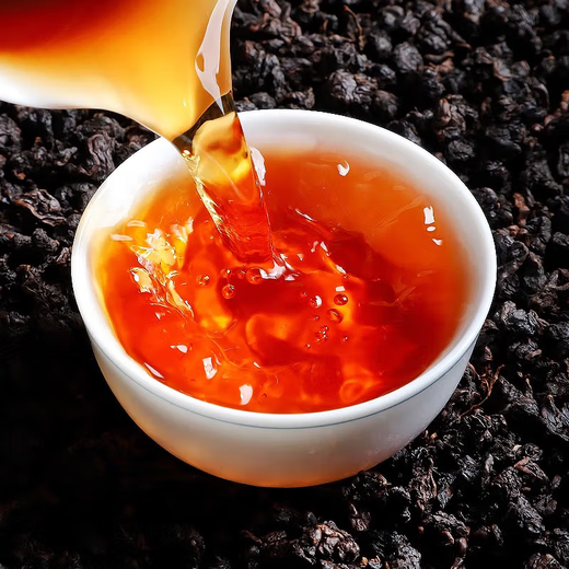 茶小赐茶叶黑乌龙茶 特级高山浓香型油切炭焙可冷泡茶叶茶叶礼盒510g 【特级油切黑乌龙双罐250g】