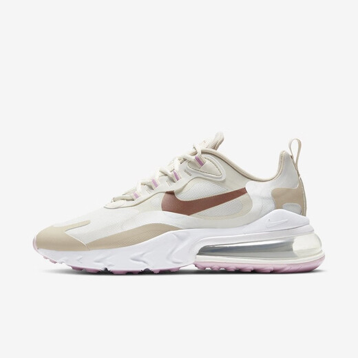 Nike (NIKE) women's shoes AIR MAX 270 air cushion sports shoes fashionable cushioning breathable low top running shoes AT6174-002 38