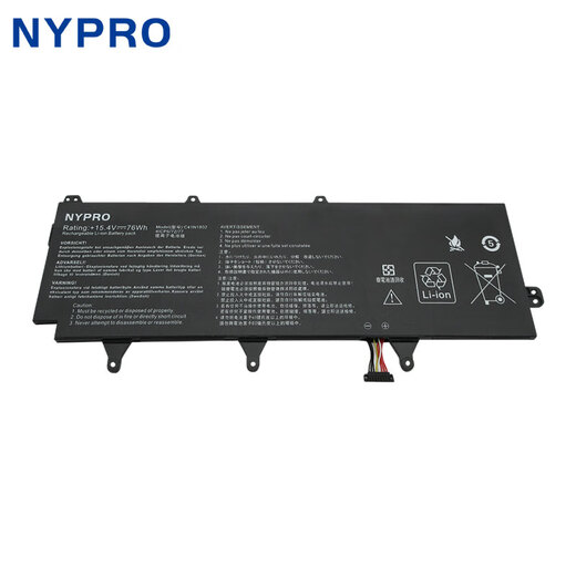 NYPRO适用华硕ROG冰刃 3Splus 4plus GX701L GX701G C41N1802 笔记本电池 GX701LWS-XS76