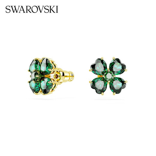 Swarovski IDYLLIA lucky four-leaf clover earrings women's earrings birthday gift for women 5666236
