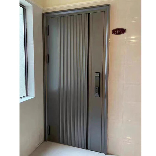 JRB Jiaruibao double-door Korean door single-door color entrance door rural light luxury community stainless steel fingerprint lock door security door style 1 per square