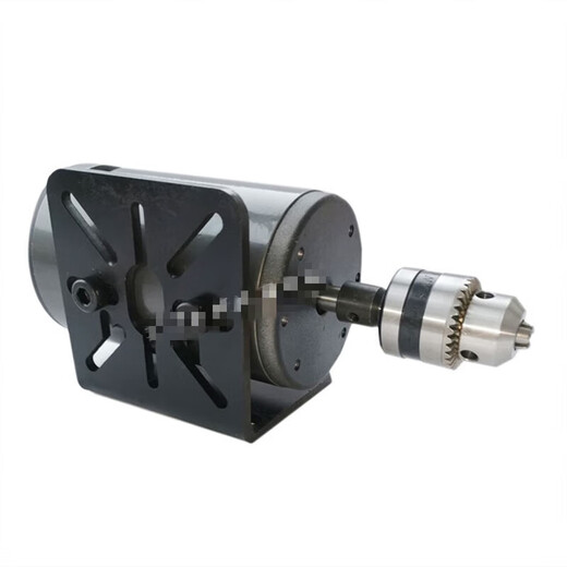 220V675W kleiner Motor Permanent Magnet DC Hochgeschwindigkeitsmotor Drehzahlregulation Motor vorwärts und umgekehrter Motor Motor + Geschwindigkeitsregler + Klammer + B12-Chuck