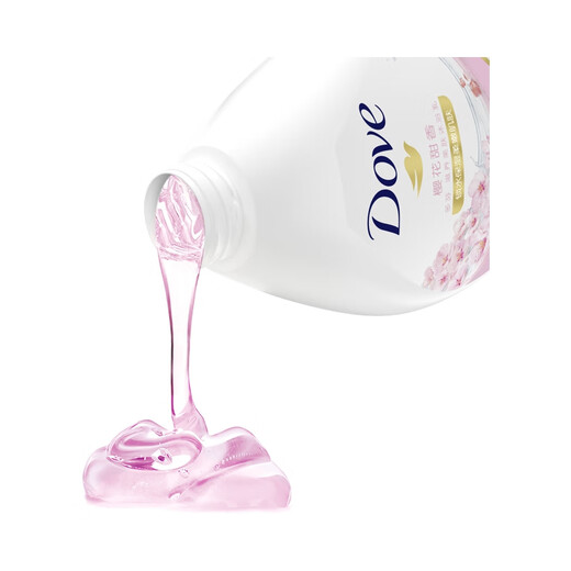 Dove Cherry Blossom Sweet Skin Beauty Shower Gel 1000g locks in moisture and softens skin, long-lasting fragrance (new and old packaging randomly)