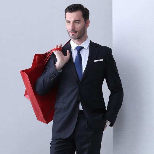 
Peromon [96.1% wool + multi-fitting] Men's wool suit not slit suit jacket 170D