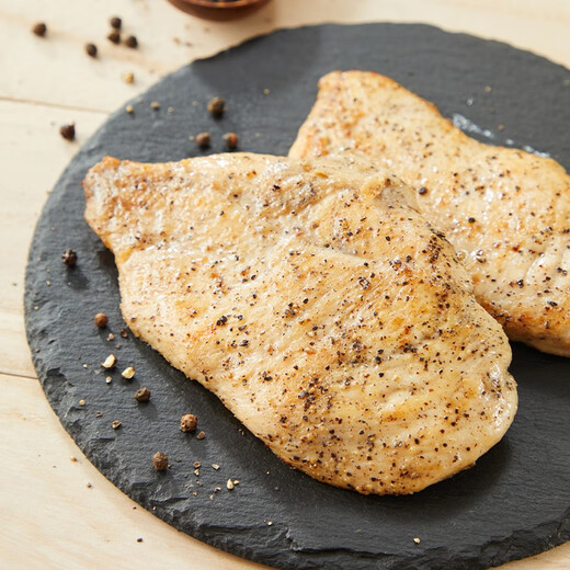 Sheng Nong pan-fried chicken breast net weight 100g*5 pieces black pepper flavor original cut chicken steak breakfast chicken steak light meal light fat