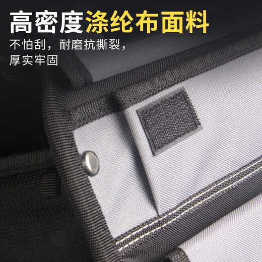 Sailotou tool bag multi-functional repair large one-shoulder hardware electrician bag portable wear-resistant canvas thickened shoulder bag ESSENTIAL tool bag 12 inches