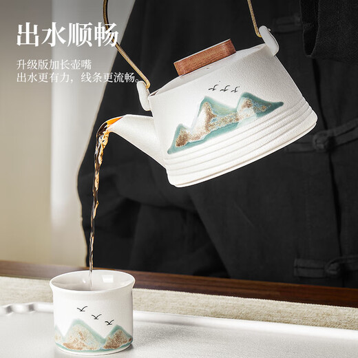 PAKCHOICE Forbidden City Cultural and Creative Tea Set Gift Box Set High-end Housewarming Gifts Mid-Autumn Festival Gifts for Leaders and Birthday Gifts for Elders