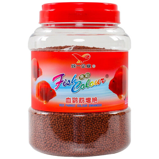 Parrot unificado alimento para pescado alimento para loros de color pez