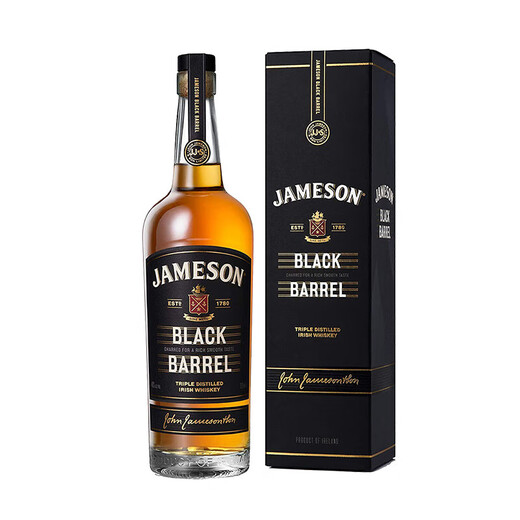 Jameson Irland gemischt Whisky importiert aus Original Flasche Ausländische Wein Schwarzes Fassurteil Zunmeichun Black Barrel 750 ml