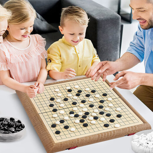 
FORTHGOER Magnetic Folding Go Set Go Set F701 Large Upgraded Go Board Children's Game Chess