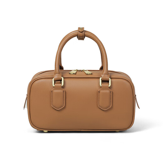 Viney Cowhide Bag Damenbeutel Nische Handheld Bowling-Tasche Leichte Luxus-Crossbody-Geburtstag Chinesischer Valentinstag Geschenk für Freundin