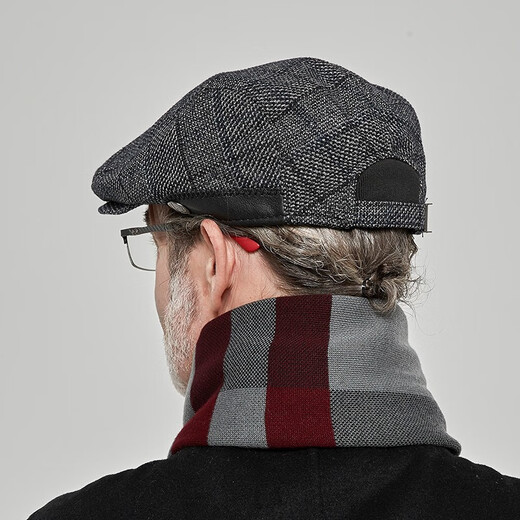 Somubay alter Mann Hut Männer Baseball Mütze Herbst- und Wintergeschenke für Papa und Opa Outdoor warmer Ohrhut Hut Old Mannes Fronthut Kaffee Farbe [Baumwollfutter, mit Ohrschutz] eine Größe [56-58 cm]