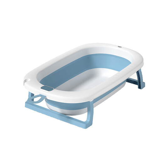 Little Claw Planet (HICLAW) Dog Bath Basin Pet Bichon Bathtub Anti-run Bathtub Special Basin for Dogs and Cats Medicinal Bath Foldable Large Blue - Suitable for 10-35 Jin Jin equals 0.5 kg Indoor Pet