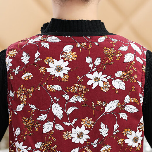 Shibeini Viete de soie à la main Femmes 100% Mulberry Silk Vest du milieu d'âge moyen et de cardigan sans manche