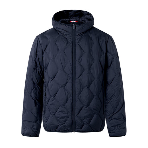 Navigare Italian small sailing three-proof down jacket men's light warm hooded jacket 1331604505 blue L/50