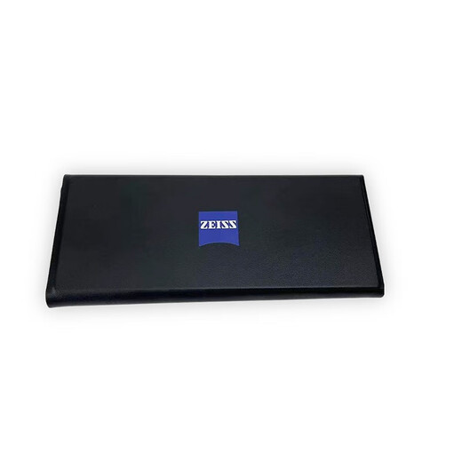 蔡司（ZEISS） 眼镜盒 便携式白色折叠眼镜盒 黑色