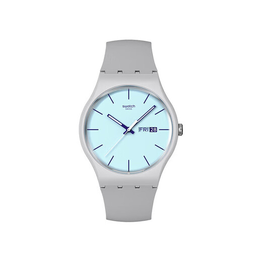 Swatch Swiss Watch Chinese Valentin's Gift Quartz Watch Table d'examen Rock Sugar Blueberry SO29M702