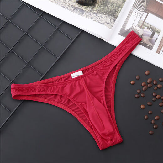Guiruo Kugeln Trennung Herren Tang sexy große Größe Herren U-konvexe Hose kleines Dreieck sexy Unterwäsche weiß S