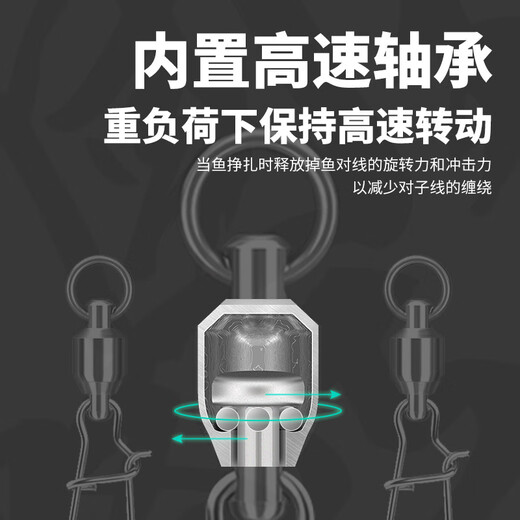 King Luya High Speed Pin Luya Pin Connector Fishing Accessories Fishing Gear No. 0