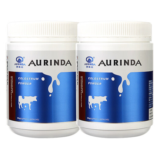 Aolinda Australia imported pure beef colostrum powder containing immunoglobulin lactoferrin milk powder for children's elderly milk powder non-New Zealand 2 cans of beef colostrum powder for 1 bottle of beef colostrum tablets