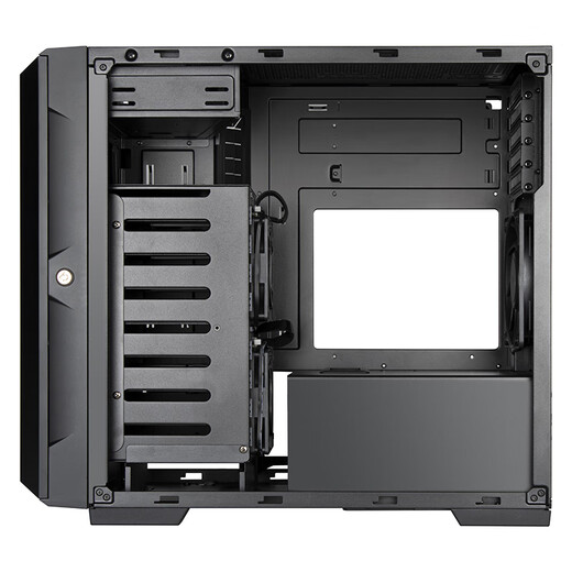 SilverStone CS382 Nas multi-hard drive chassis (supports M-ATX/Type-C/multi-storage/3.5 hot-swappable hard drive/security lock)