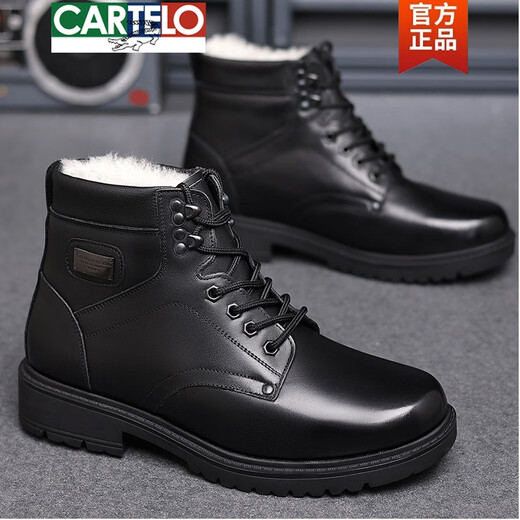 Картол Martin Boots Мужской высокий топ Осень Black Snow Hotte Chante The Chothing Shouse китайские водонепроницаемые британские теплые шерстя