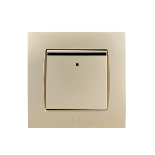 El marco del panel de enchufe del interruptor XMSJ está hecho de dorado yipin, uno abierto, dos abiertos, luces abiertas, tres hoyos, paquete 16A, uno abierto, doble control con alambre Au13553pg